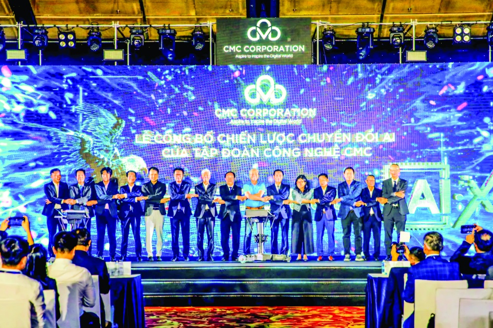 Lễ công bố chiến lược chuyển đổi AI Tập đoàn Công nghệ CMC được tổ chức với chủ đề “Enable Your AI-X” diễn ra tháng 9/2024 Lễ công bố chiến lược chuyển đổi AI Tập đoàn Công nghệ CMC được tổ chức với chủ đề “Enable Your AI-X” diễn ra tháng 9/2024