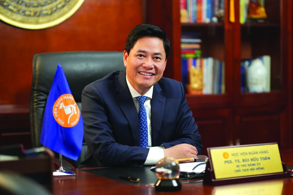 PGS.TS. Bùi Hữu Toàn - Bí thư Đảng ủy, Chủ tịch Hội đồng trường Học viện Ngân hàng PGS.TS. Bùi Hữu Toàn - Bí thư Đảng ủy, Chủ tịch Hội đồng trường Học viện Ngân hàng