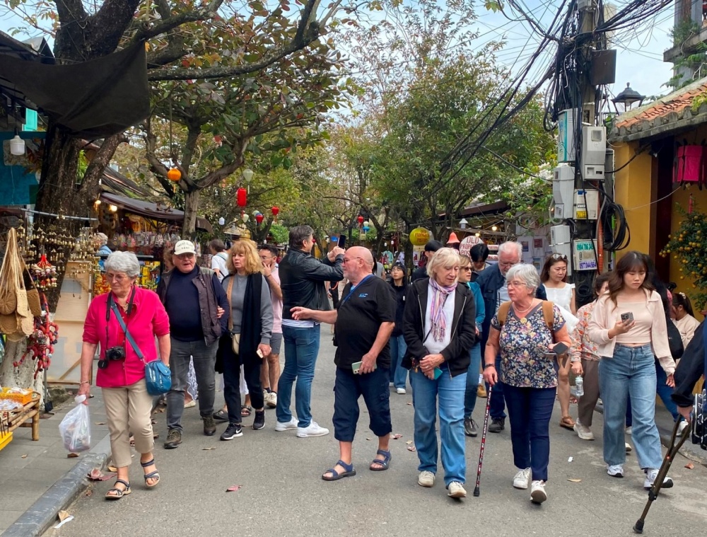 Khách quốc tế đến  Quảng Nam dịp tết Ất Tỵ tăng đáng kể