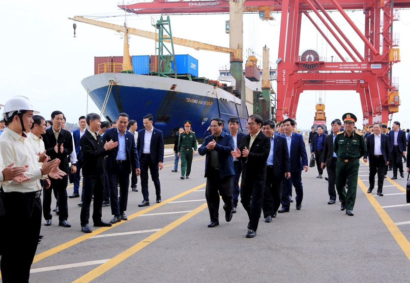 Thủ tướng Chính phủ Phạm Minh Chính đã đến thăm và làm việc tại Tập đoàn THACO.