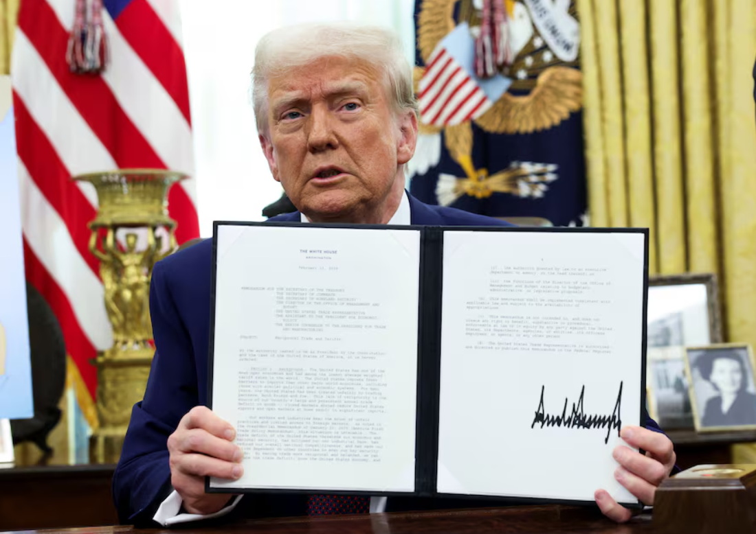 Mỹ công bố kế hoạch thuế quan đối ứng với các quốc gia có quan hệ thương mại