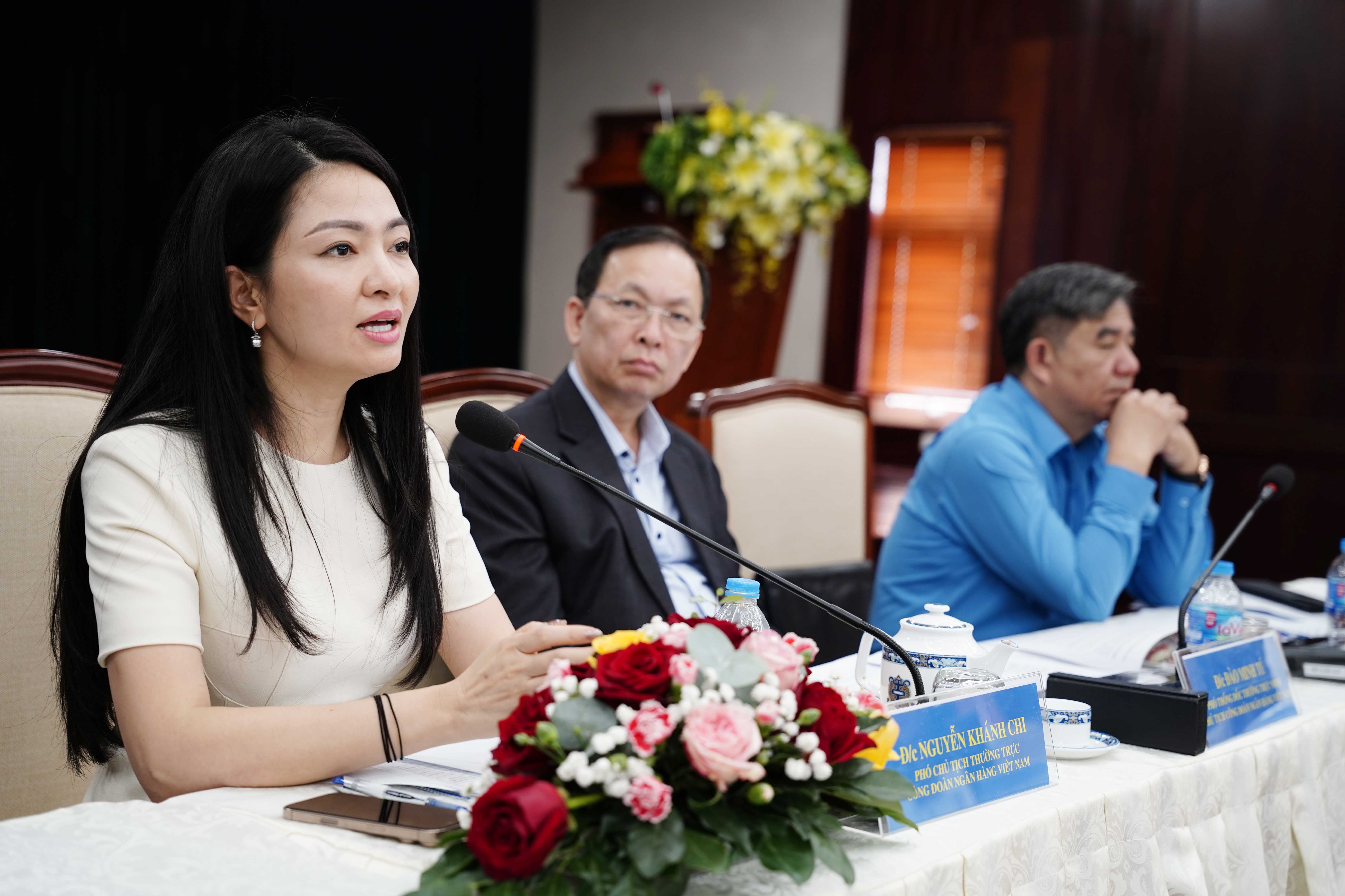 Công đoàn Ngân hàng Việt Nam tổ chức Hội nghị với đại diện các ngân hàng nước ngoài