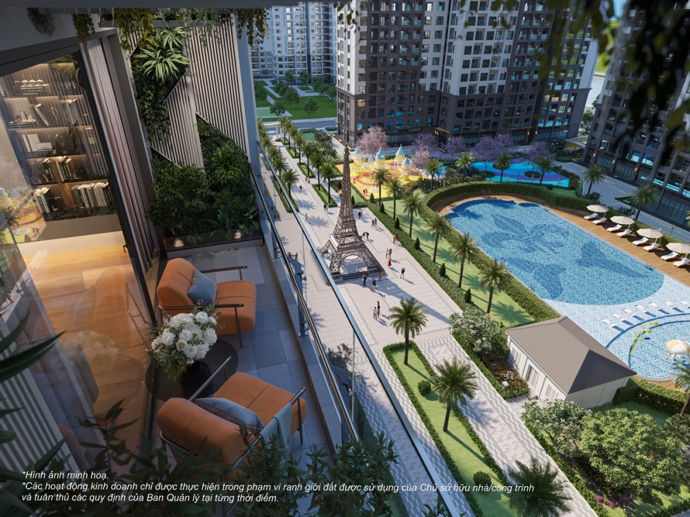 Cảnh quan nội khu với nhiều tiểu cảnh, tiện ích mang tính nghệ thuật của The Aura Cảnh quan nội khu với nhiều tiểu cảnh, tiện ích mang tính nghệ thuật của The Aura