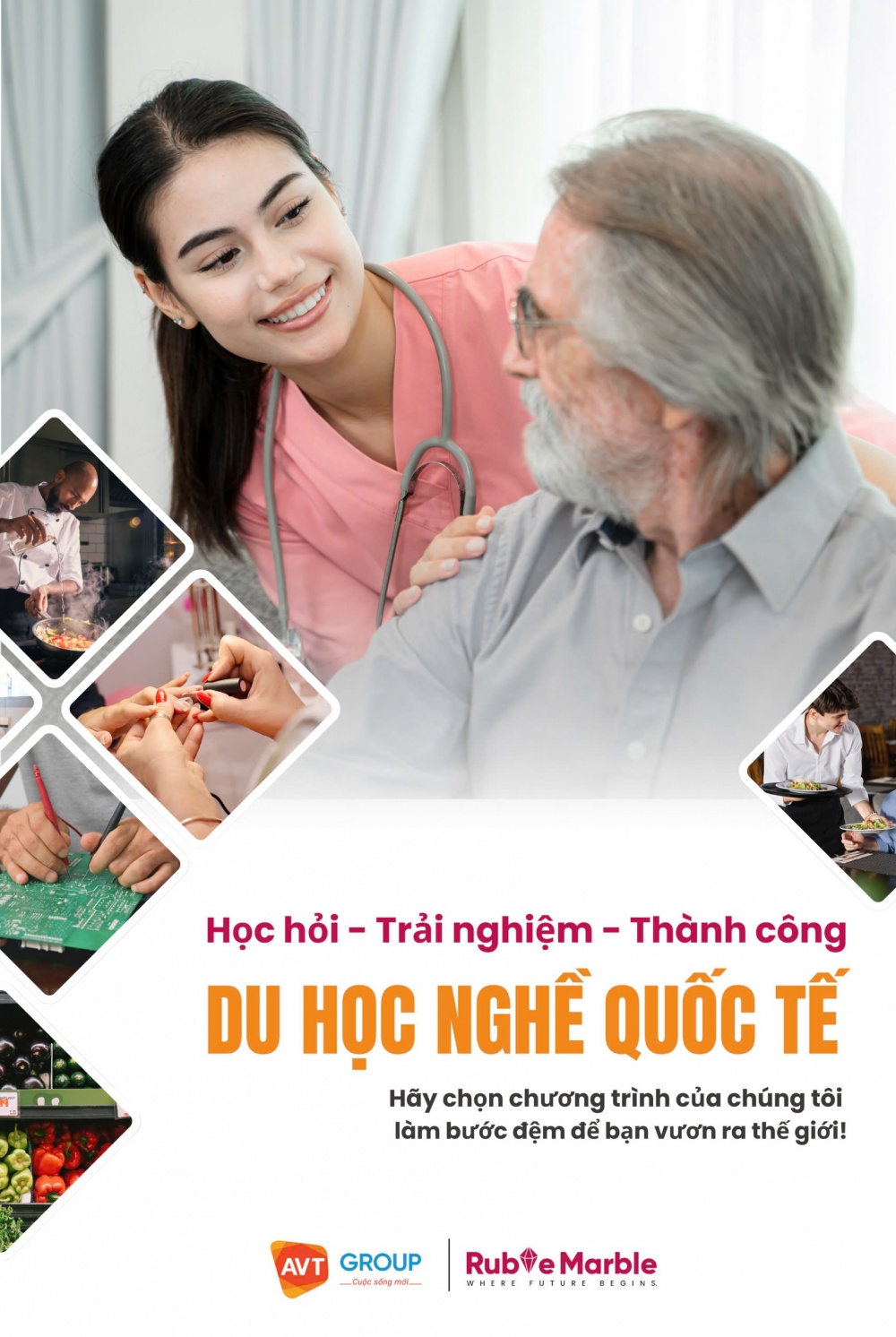 Rubie Marble mở rộng cầu nối du học quốc tế