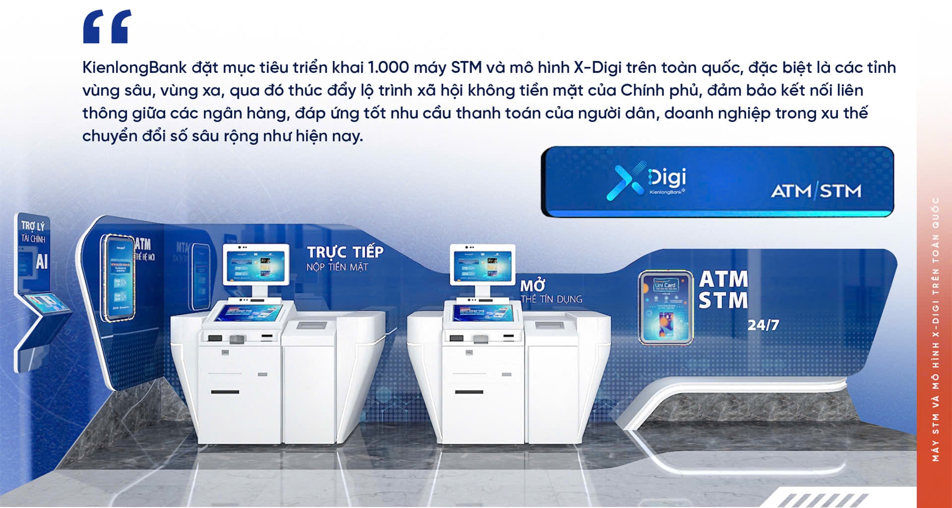 KienlongBank: Từ chuyển đổi số đến đẩy mạnh chiến lược đột phá KienlongBank: Từ chuyển đổi số đến đẩy mạnh chiến lược đột phá