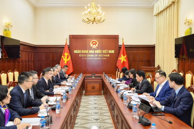 Phó Thống đốc Phạm Tiến Dũng làm việc với Phó Tổng Giám đốc Ngân hàng Công thương Trung Quốc