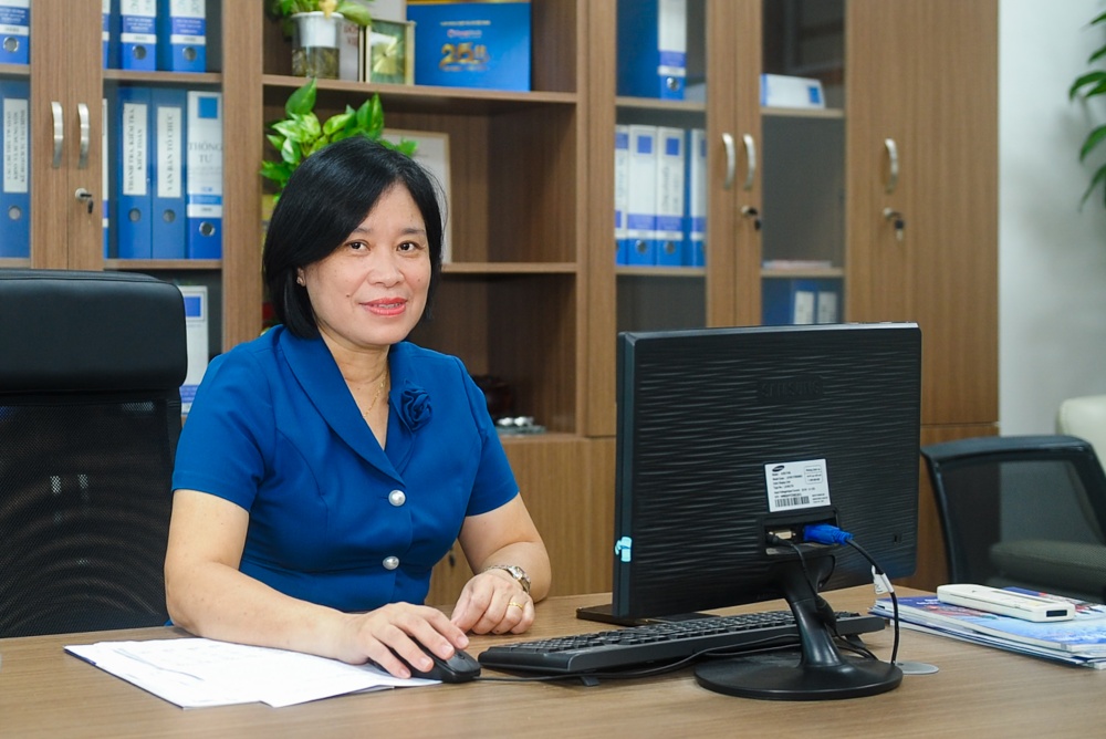 Bà Lê Thị Phương - Giám đốc Co-opBank chi nhánh Hải Phòng