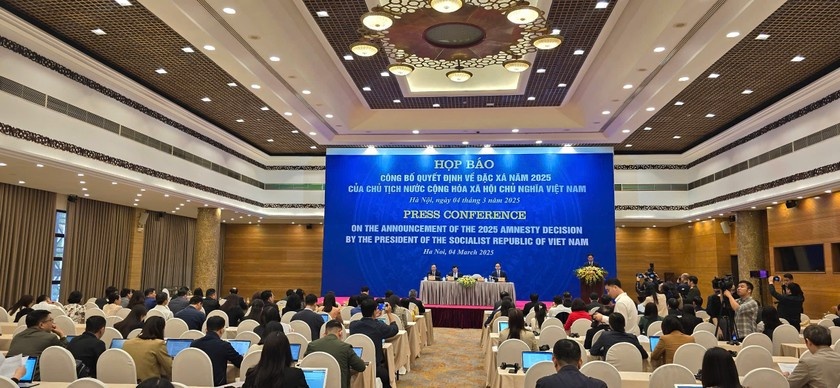 Công bố quyết định đặc xá năm 2025 của Chủ tịch nước