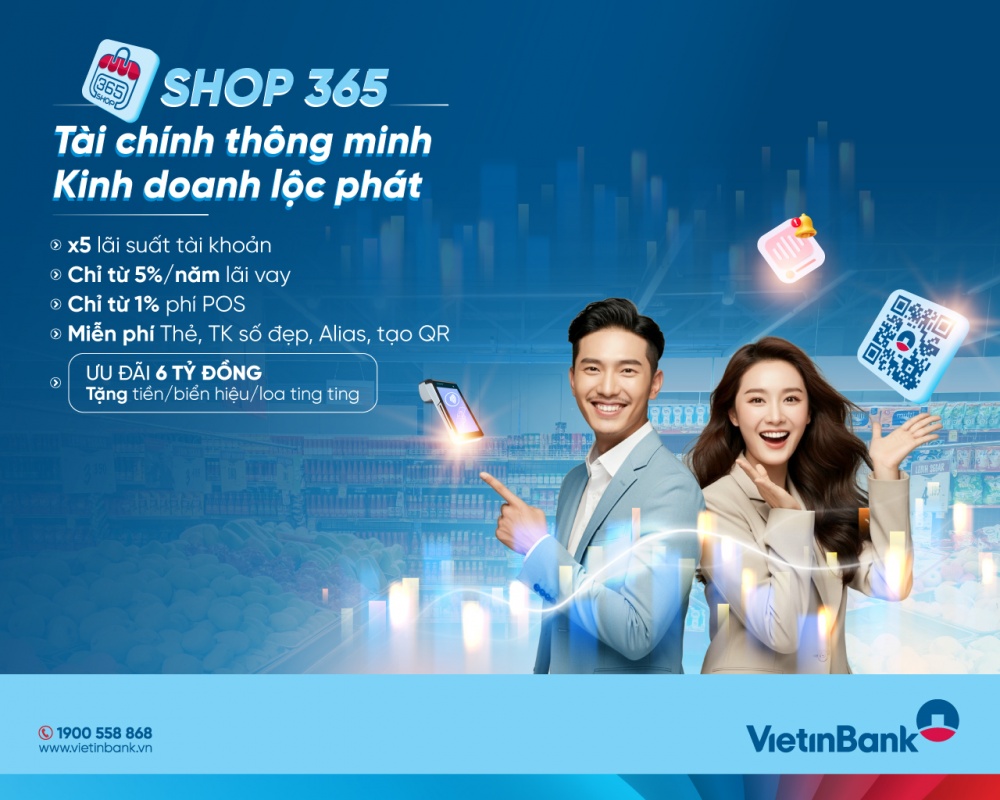 Tăng tốc kinh doanh cùng gói tài chính thông minh từ VietinBank