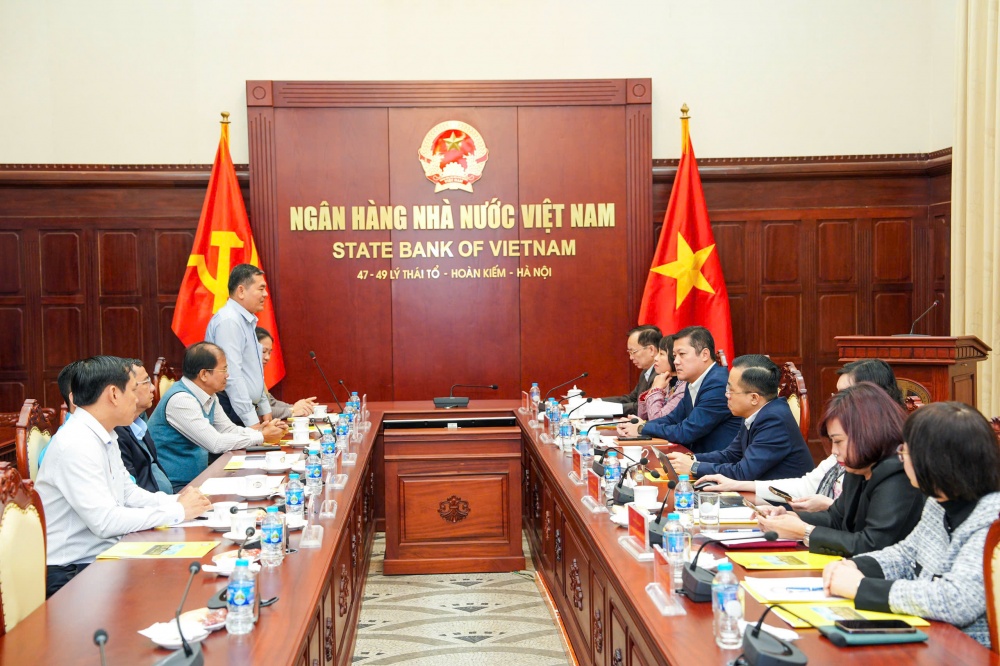 Đảng ủy NHNN làm việc với Ban Thường vụ Đảng ủy Khối các cơ quan Trung ương tại TP. Hồ Chí Minh