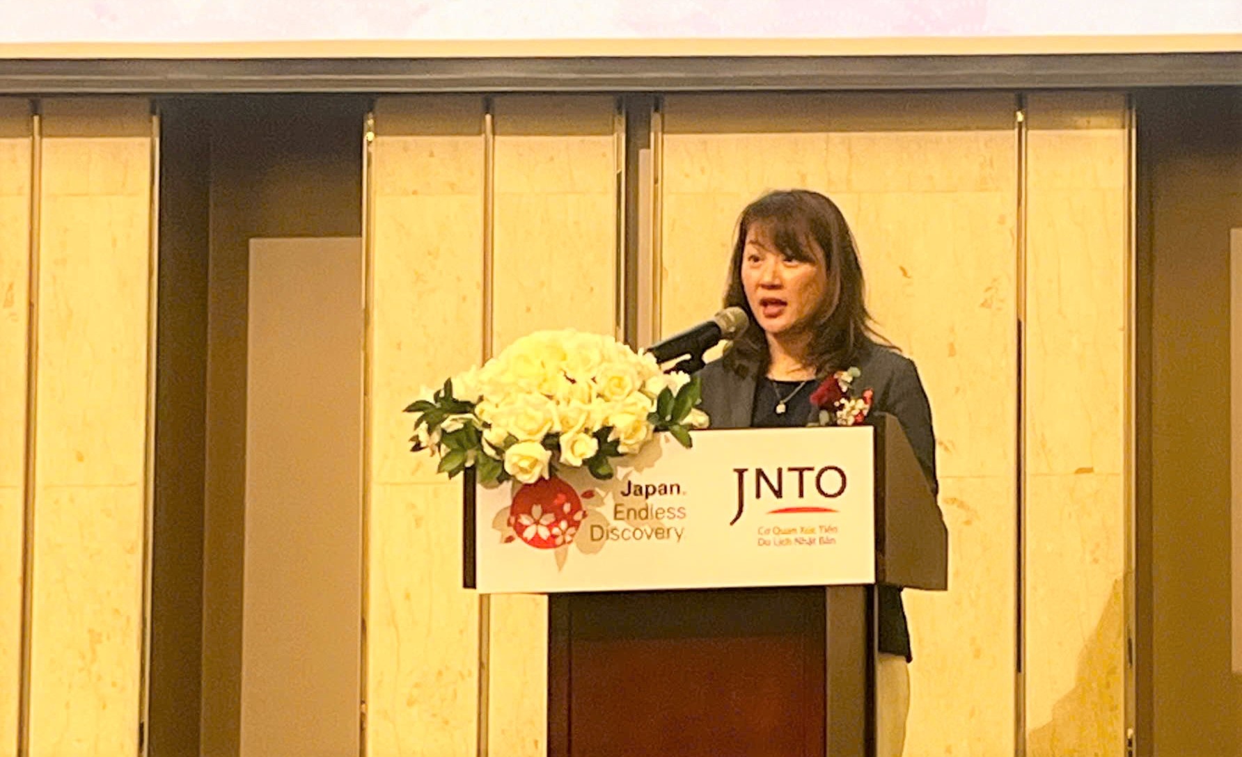 Bà Matsumoto, Trưởng đại diện Cơ quan xúc tiến du lịch Nhật Bản (JNTO) Bà Matsumoto, Trưởng đại diện Cơ quan xúc tiến du lịch Nhật Bản (JNTO)