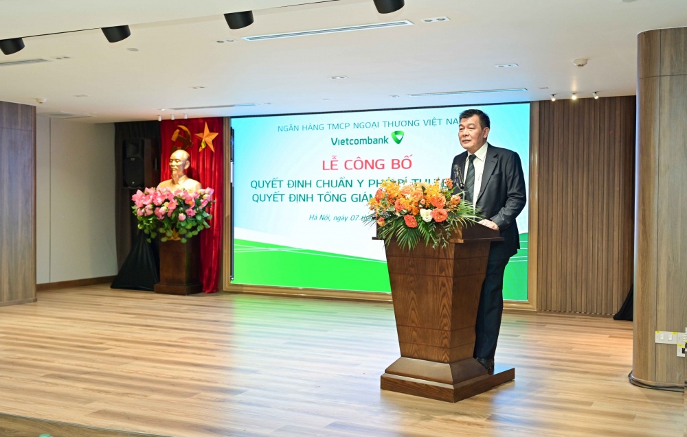 Đ/c Nguyễn Đức Phong - Phó Bí thư Đảng ủy Chính phủ phát biểu chỉ đạo tại buổi lễ