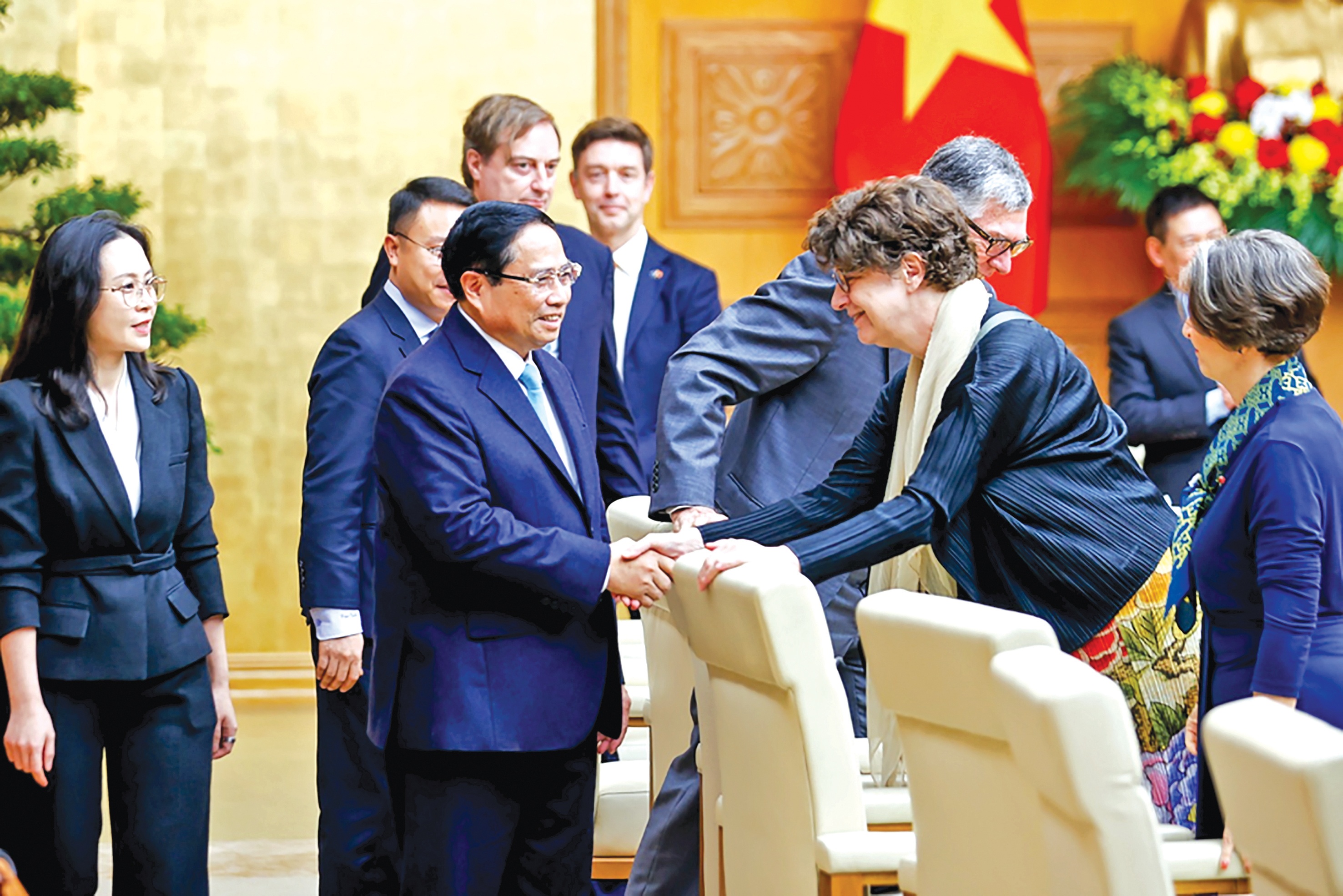 Thủ tướng Phạm Minh Chính chủ trì cuộc tọa đàm với các tập đoàn, doanh nghiệp lớn của châu Âu ngày 2/3 Thủ tướng Phạm Minh Chính chủ trì cuộc tọa đàm với các tập đoàn, doanh nghiệp lớn của châu Âu ngày 2/3