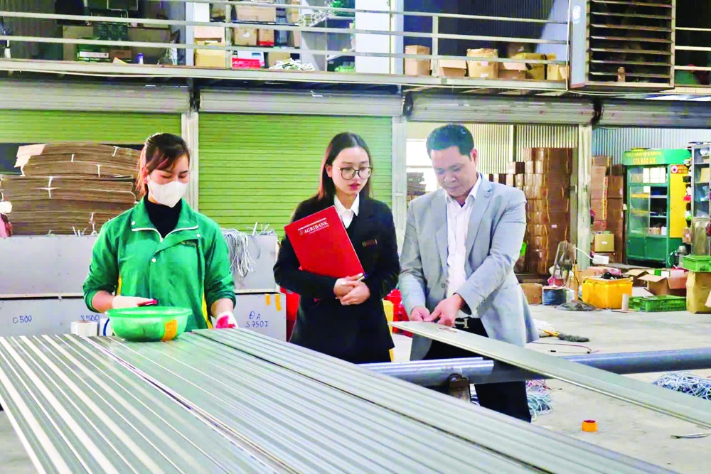 Ông Đào Bảy Chín - Giám đốc Công ty DongADoor không ngừng mở rộng sản xuất từ nguồn vốn của Agribank