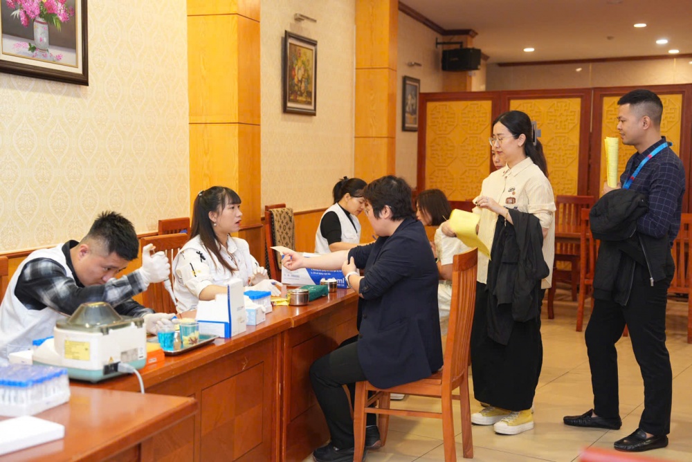 Cán bộ, người lao động, đoàn viên NHTW tích cực tham gia hiến máu tình nguyện