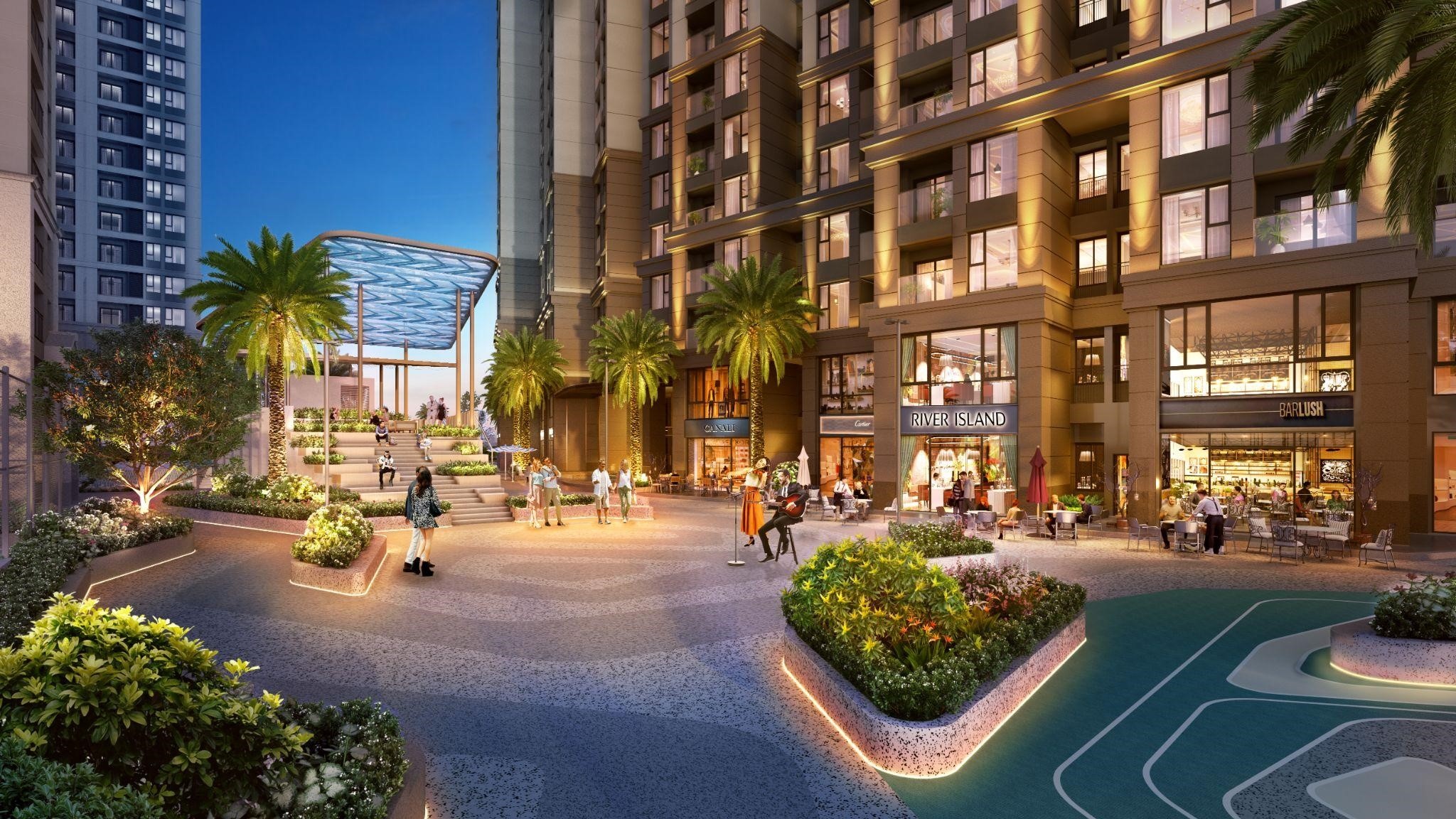  Cư dân trẻ hát hò, biểu diễn nghệ thuật, trò chuyện cùng bạn bè tại Hi PAVILION và quảng trường Gem đầy náo nhiệt                                                       Nguồn: N.H.O