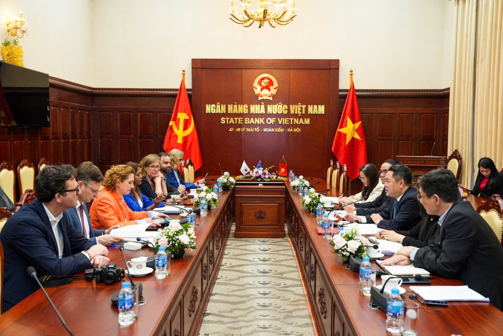 Toàn cảnh buổi tiếp và làm việc