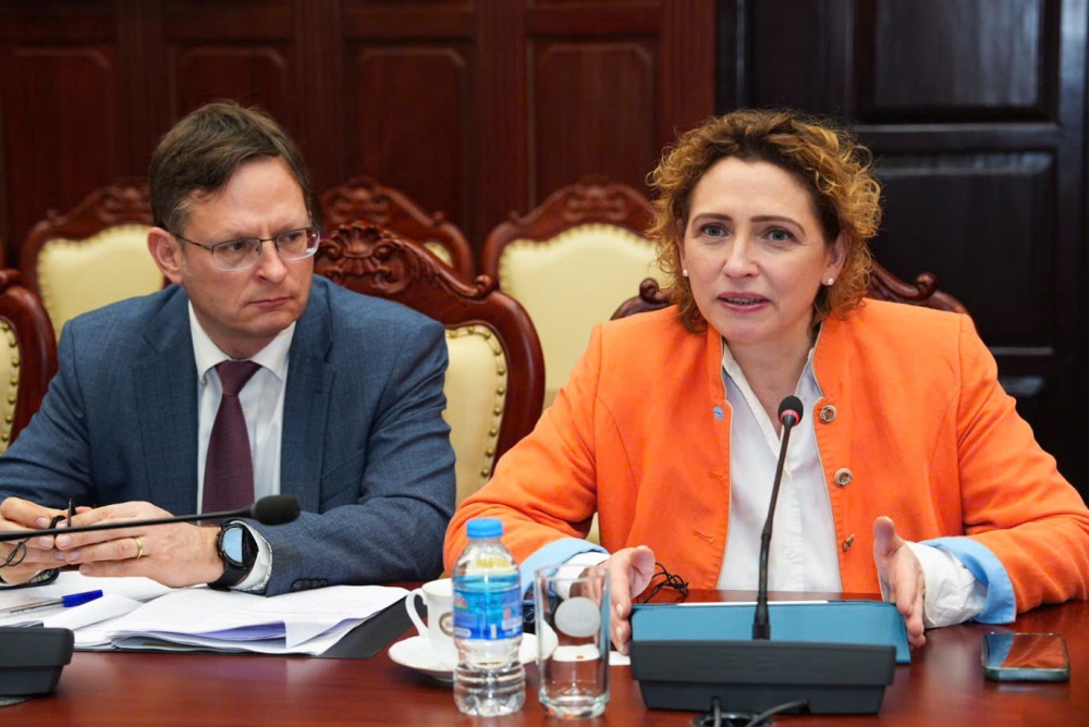 Bà Nicola Beer chia sẻ về hoạt động của EIB