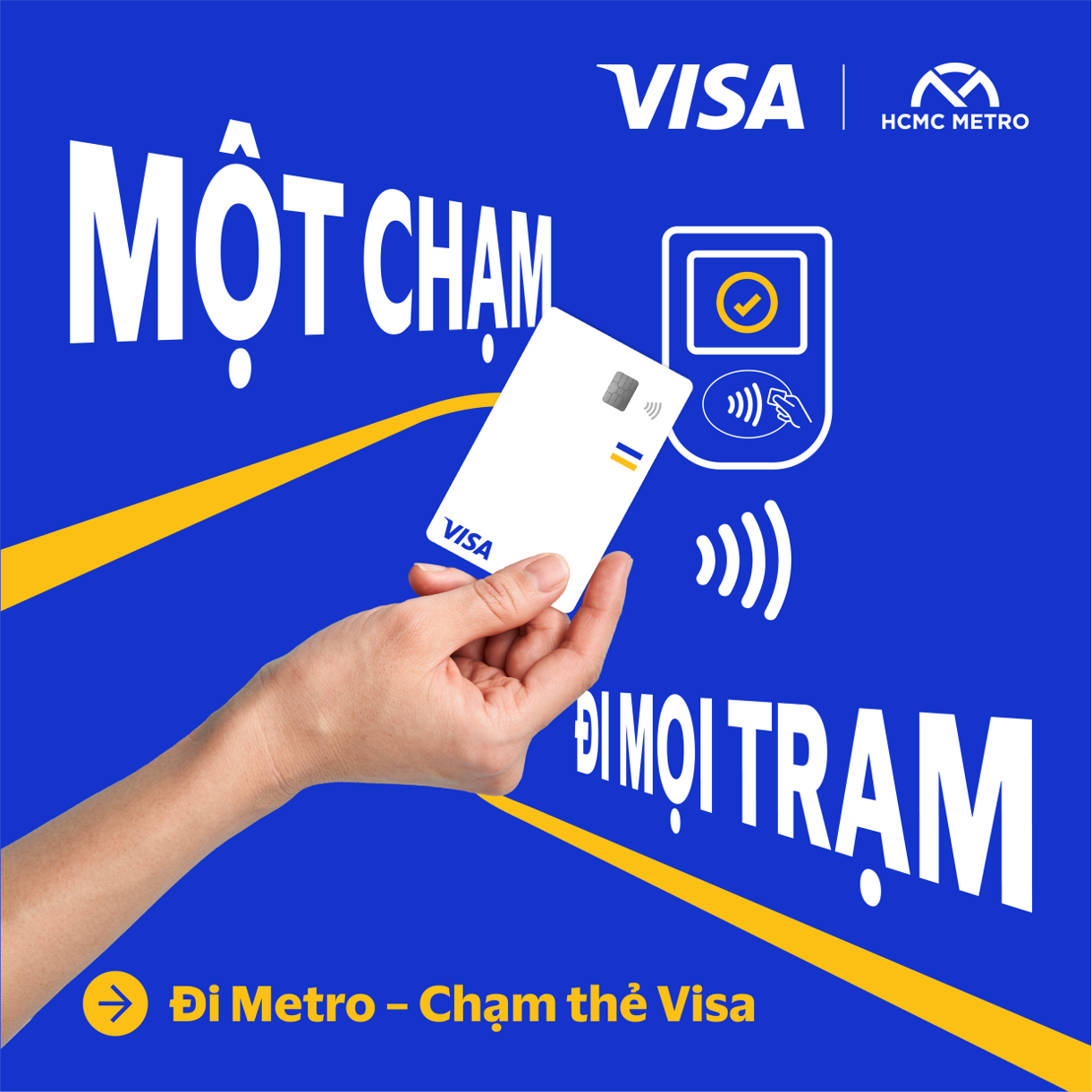 Visa mang trải nghiệm “chạm để đi” thúc đẩy thanh toán liền mạch Visa mang trải nghiệm “chạm để đi” thúc đẩy thanh toán liền mạch