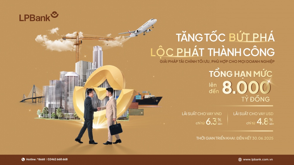 LPBank “kích hoạt” gói vay 8.000 tỷ đồng cho doanh nghiệp