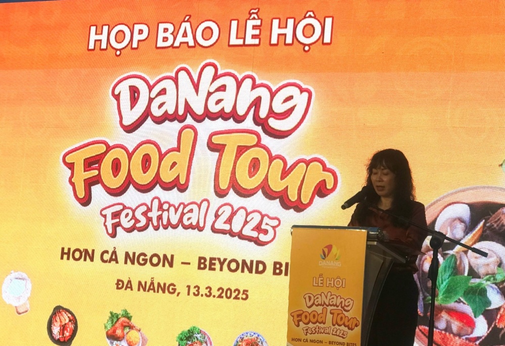 Bà Trương Thị Hồng Hạnh. Giám đốc Sở Du lịch TP Đà Nẵng cho biết: Lễ hội Đà Nẵng Food Tour sẽ là sản phẩm mới phục vụ du khách đồng thời góp phần quảng bá ẩm thực địa phương