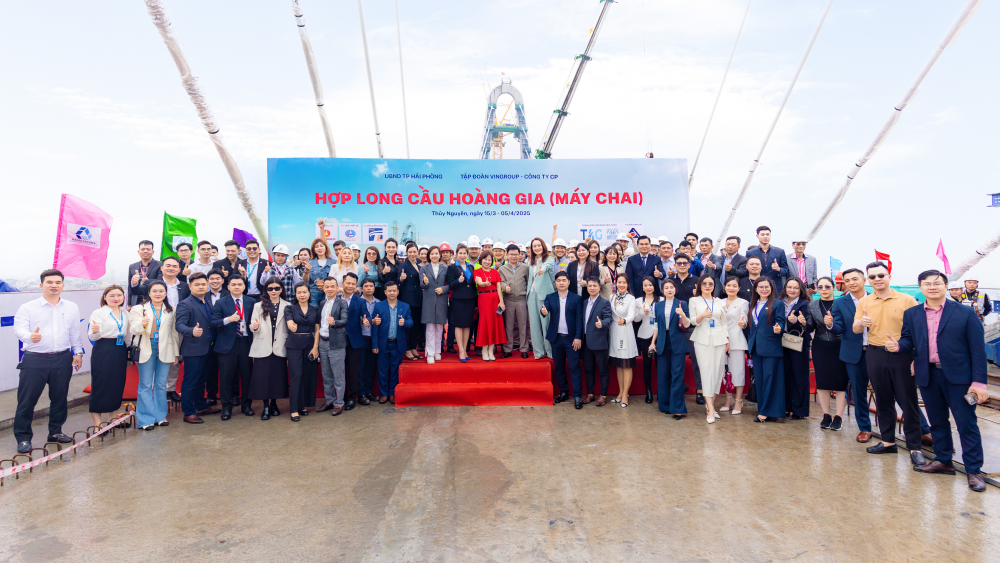 HỢP LONG CẦU HOÀNG GIA KẾT NỐI TRỰC TIẾP VINHOMES ROYAL ISLAND VỚI TRUNG TÂM HẢI PHÒNG