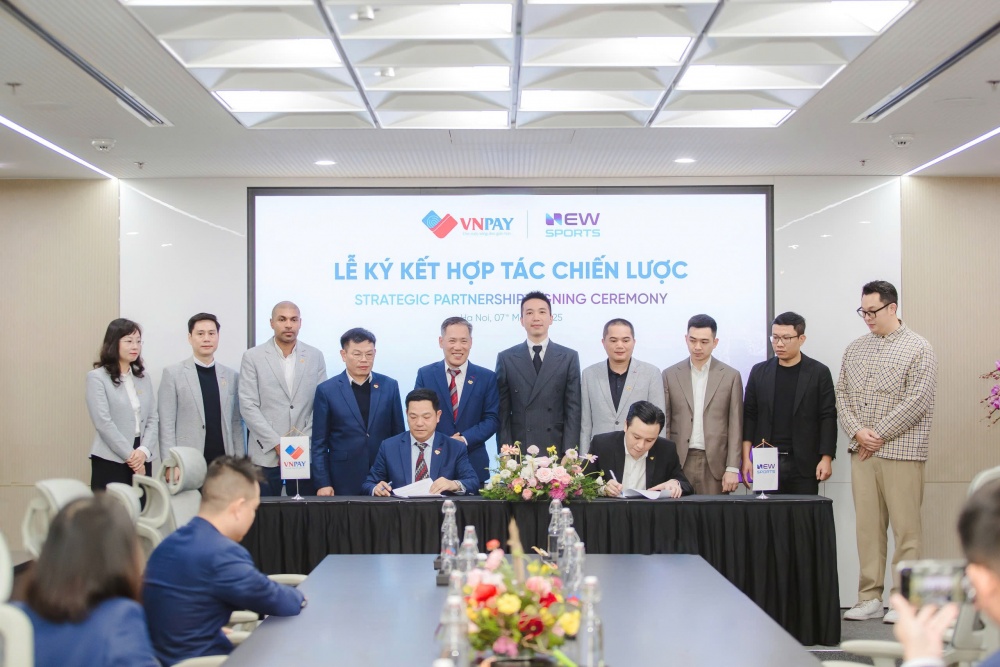 Đại diện VNPAY và New Sports ký kết hợp tác chiến lược, thúc đẩy chuyển đổi số ngành thể thao Việt Nam