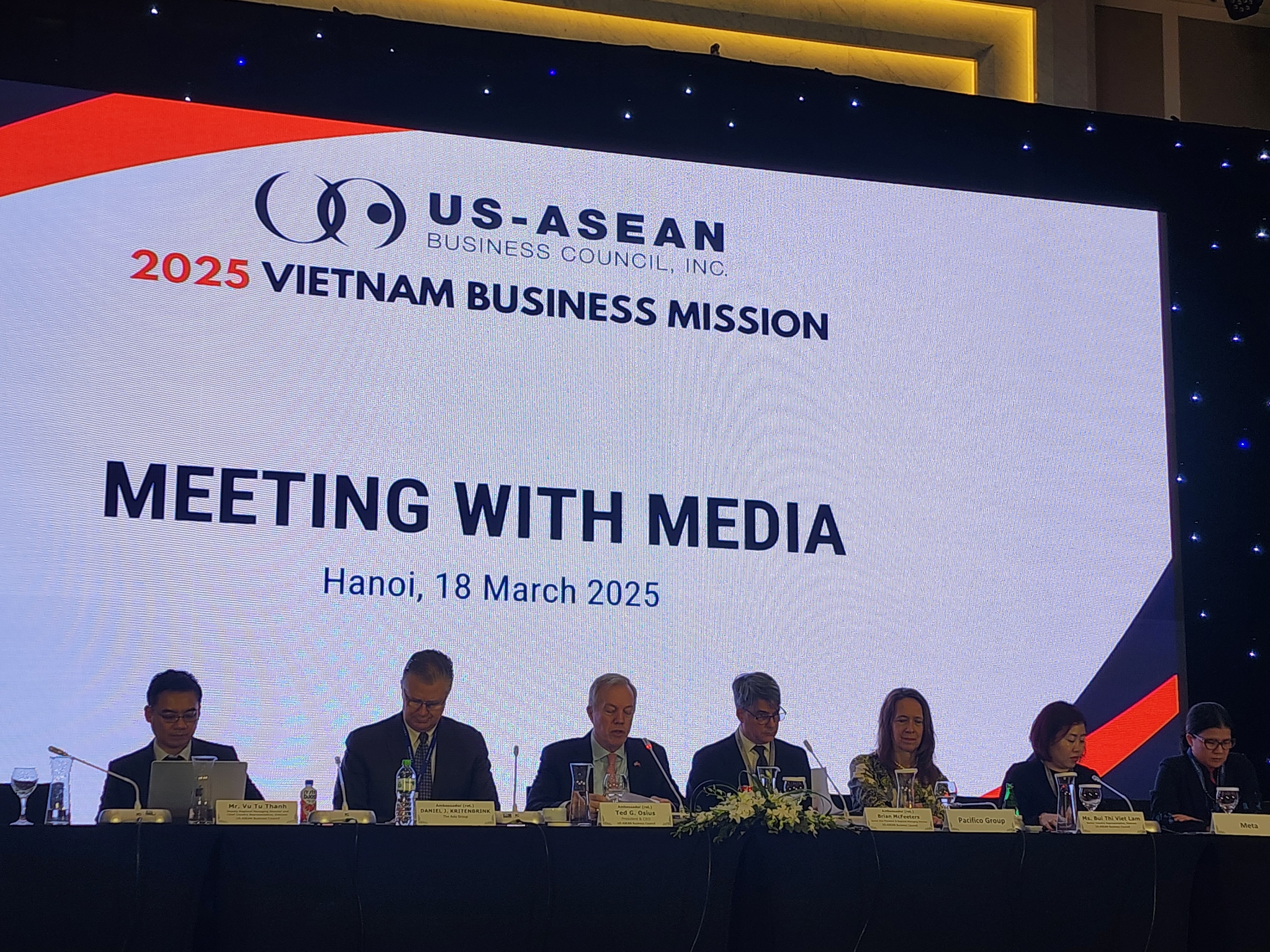 Phái đoàn doanh nghiệp Hoa Kỳ lớn nhất đến Việt Nam