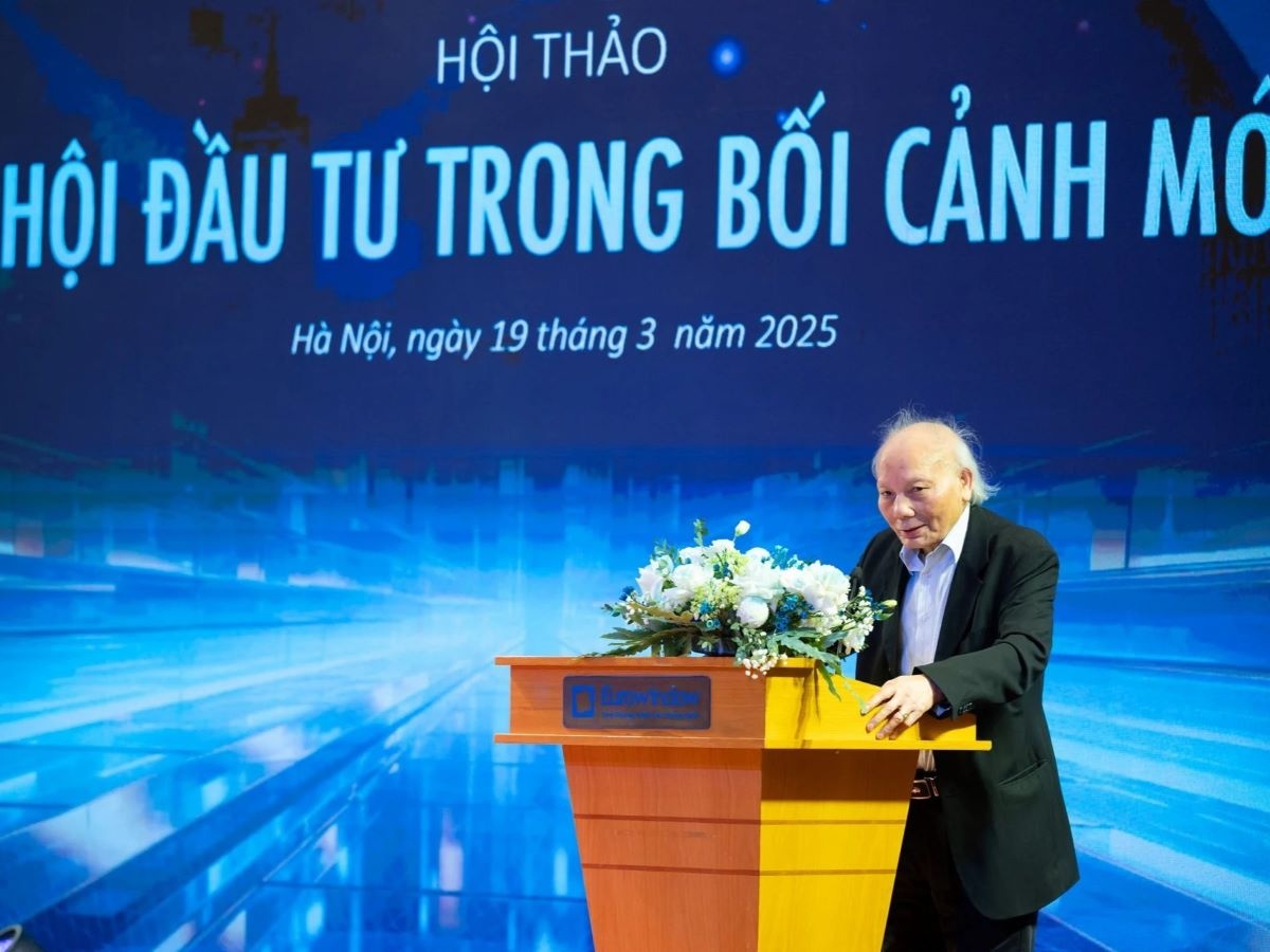 GS-TSKH Nguyễn Mại - Chủ tịch Hiệp hội Doanh nghiệp Đầu tư Nước ngoài (VAFIE) phát biểu tại hội thảo GS-TSKH Nguyễn Mại - Chủ tịch Hiệp hội Doanh nghiệp Đầu tư Nước ngoài (VAFIE) phát biểu tại hội thảo