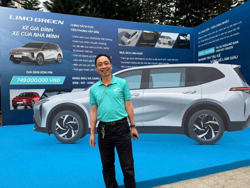 Tài xế Bike quyết tâm “lên đời” ô tô nhờ Minio Green, tự tin vào tiềm năng thu lời lớn Tài xế Bike quyết tâm “lên đời” ô tô nhờ Minio Green, tự tin vào tiềm năng thu lời lớn