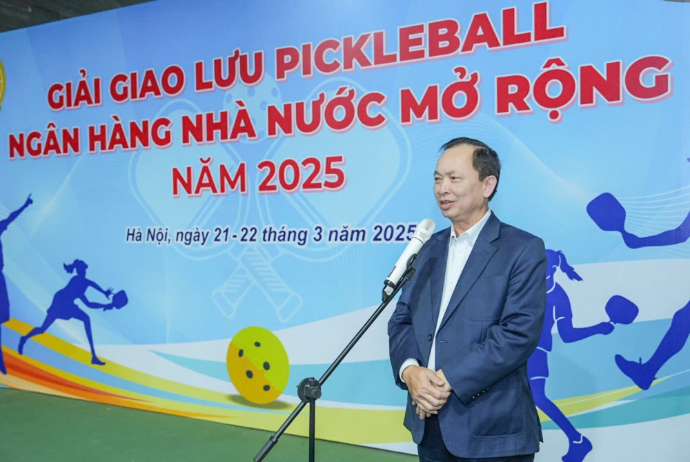 Phó Thống đốc Thường trực NHNN phát biểu tại Lễ khai mạc Phó Thống đốc Thường trực NHNN phát biểu tại Lễ khai mạc