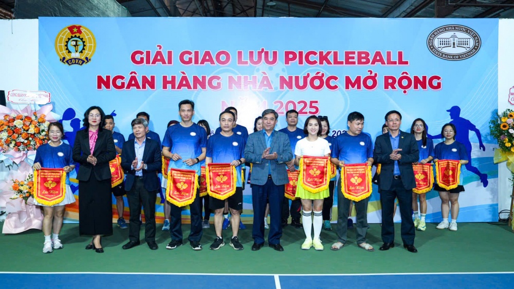 Giải Pickleball Ngân hàng Nhà nước mở rộng năm 2025: Sân chơi mới đầy thú vị và hấp dẫn