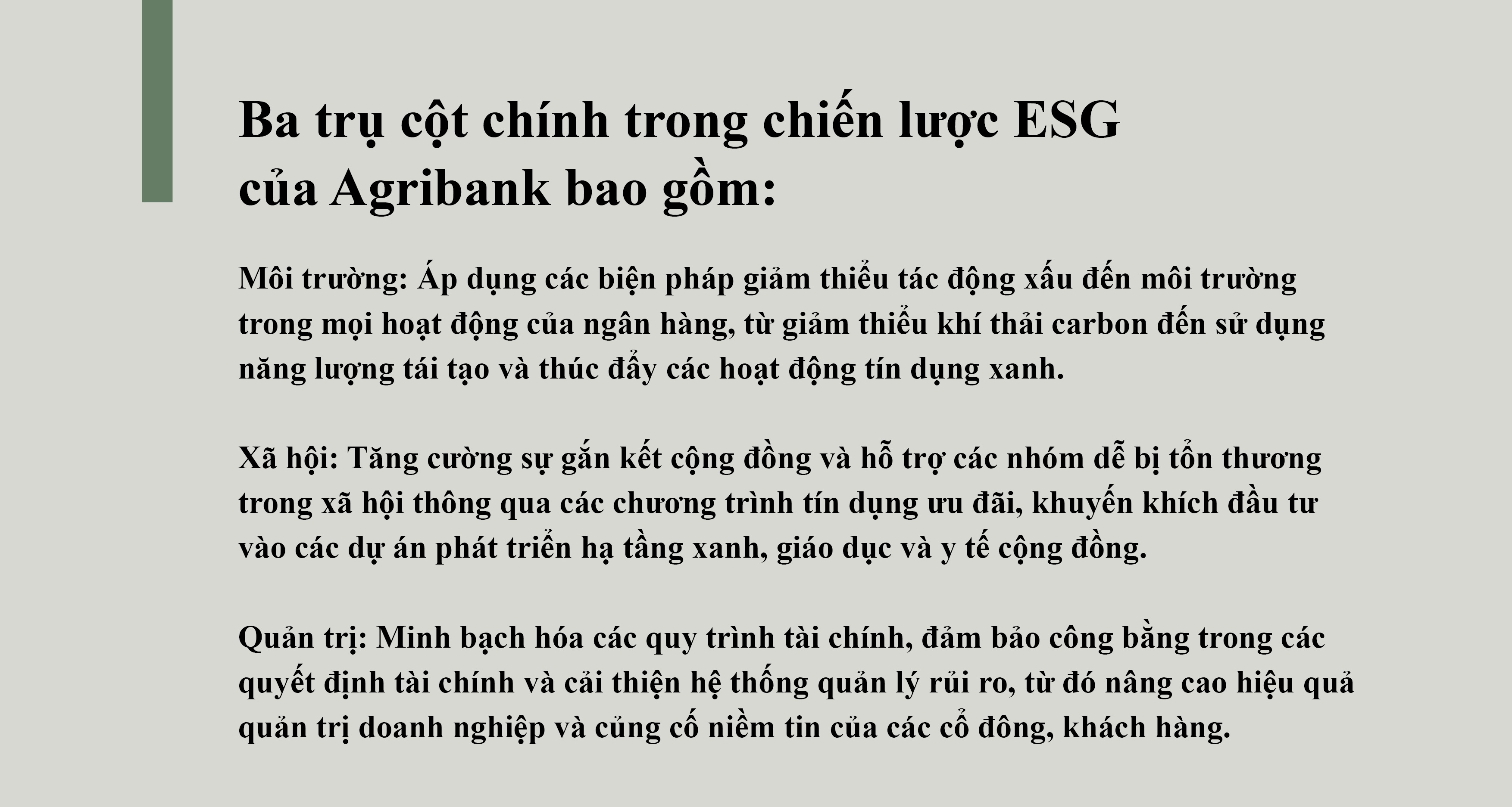 Agribank tiên phong kiến tạo giá trị bền vững vượt trội từ tương lai xanh