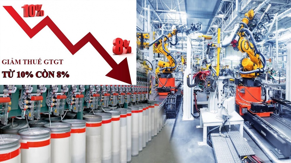 Bộ Tài chính đề xuất giảm 2% thuế suất thuế giá trị gia tăng, áp dụng đối với các nhóm hàng hóa, dịch vụ đang áp dụng mức thuế suất 10% (còn 8%) Bộ Tài chính đề xuất giảm 2% thuế suất thuế giá trị gia tăng, áp dụng đối với các nhóm hàng hóa, dịch vụ đang áp dụng mức thuế suất 10% (còn 8%)