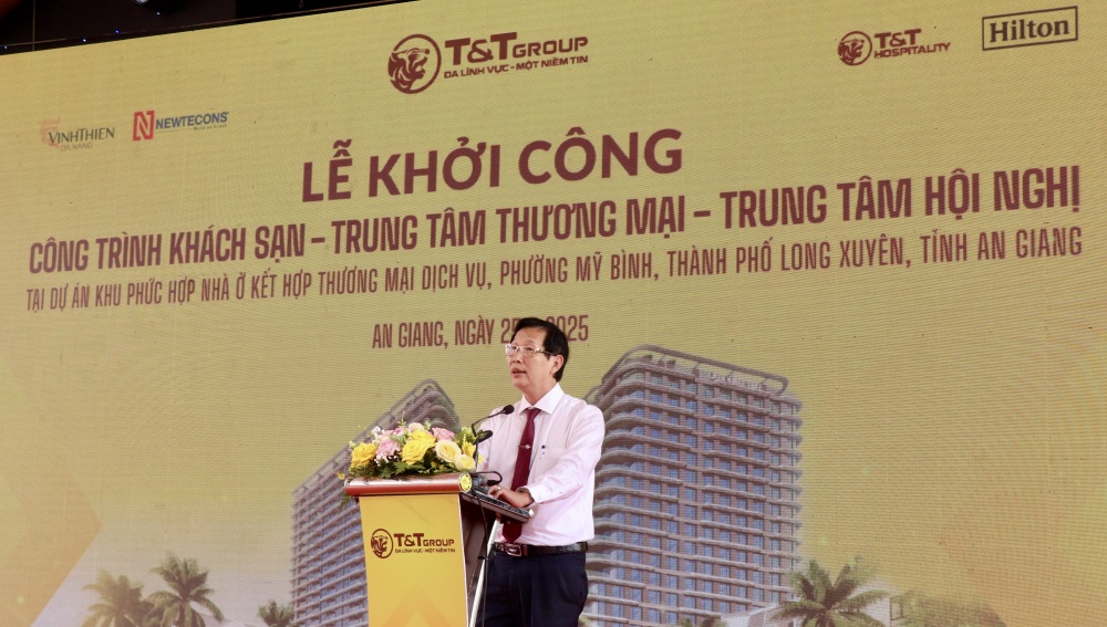 Ông Lê Văn Phước, Phó Chủ tịch Thường trực UBND tỉnh An Giang phát biểu tại sự kiện Ông Lê Văn Phước, Phó Chủ tịch Thường trực UBND tỉnh An Giang phát biểu tại sự kiện