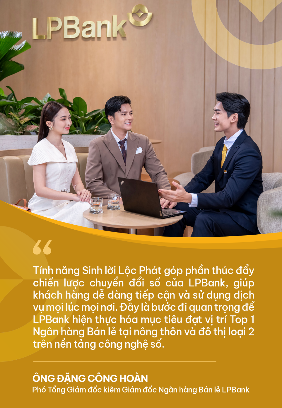 Câu chuyện Sinh Lời Lộc Phát: Tỷ suất lợi nhuận gấp hơn 40 lần so với tài khoản thông thường Câu chuyện Sinh Lời Lộc Phát: Tỷ suất lợi nhuận gấp hơn 40 lần so với tài khoản thông thường