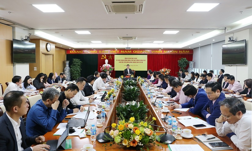 Toàn cảnh buổi làm việc