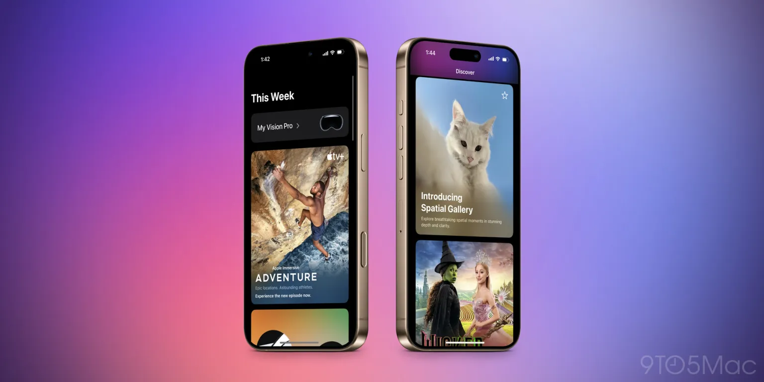 Ứng dụng Vision Pro trên iOS 18.4