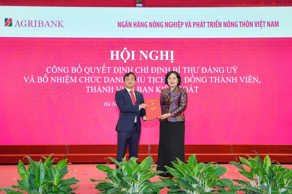 Ông Tô Huy Vũ được bổ nhiệm Chủ tịch Hội đồng Thành viên Agribank