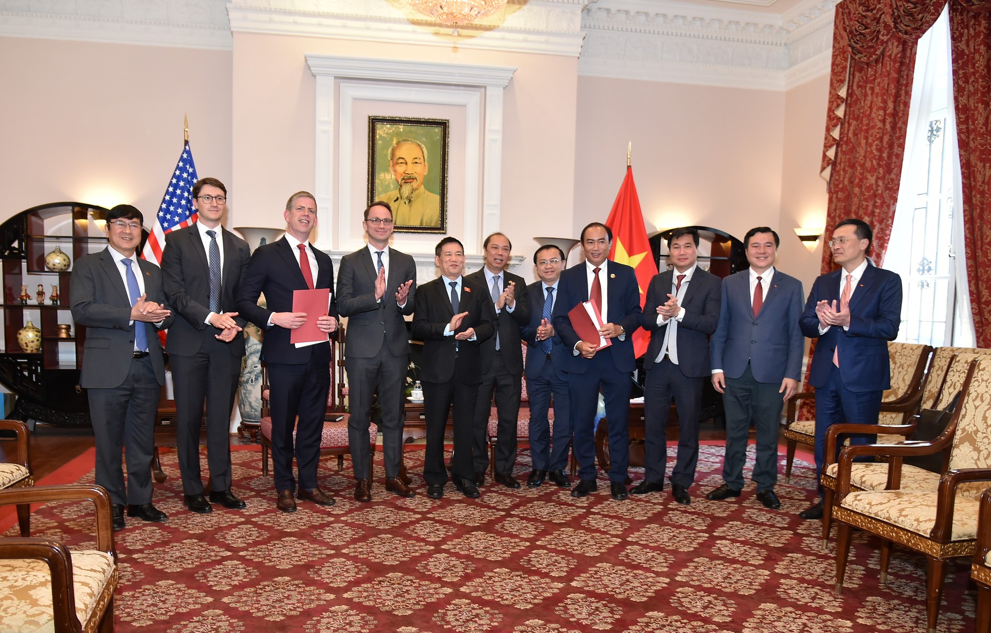 Việt Nam, Hoa Kỳ thống nhất khởi động đàm phán thỏa thuận thương mại đối ứng- Ảnh 6. Việt Nam, Hoa Kỳ thống nhất khởi động đàm phán thỏa thuận thương mại đối ứng- Ảnh 6.