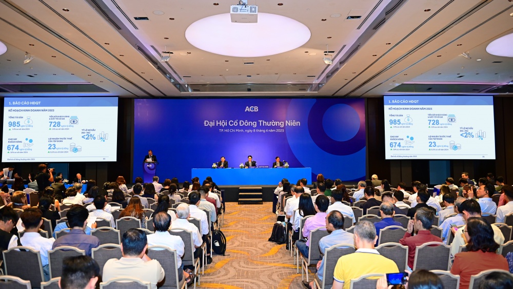 ACB đặt mục tiêu lợi nhuận trước thuế tăng 9,5% trong năm 2025