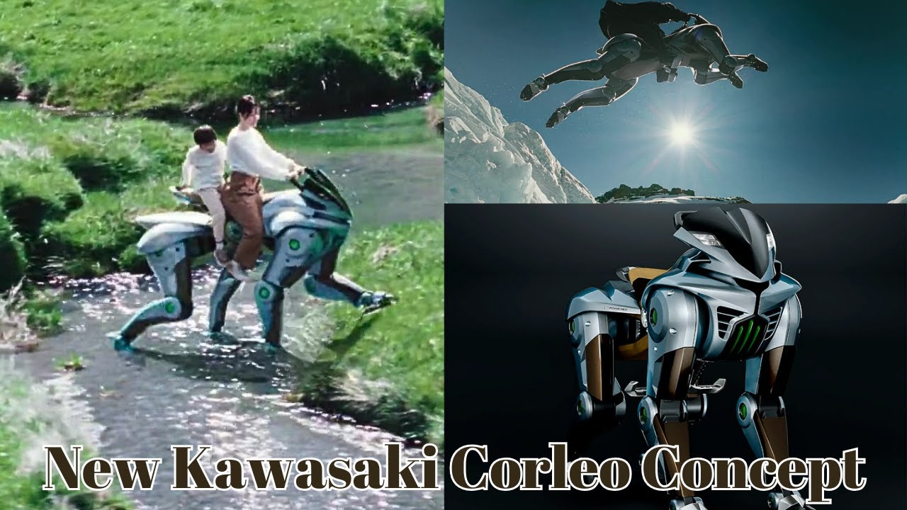 Kawasaki ra mắt robot ngựa chạy bằng hydro với thiết kế đậm chất viễn tưởng