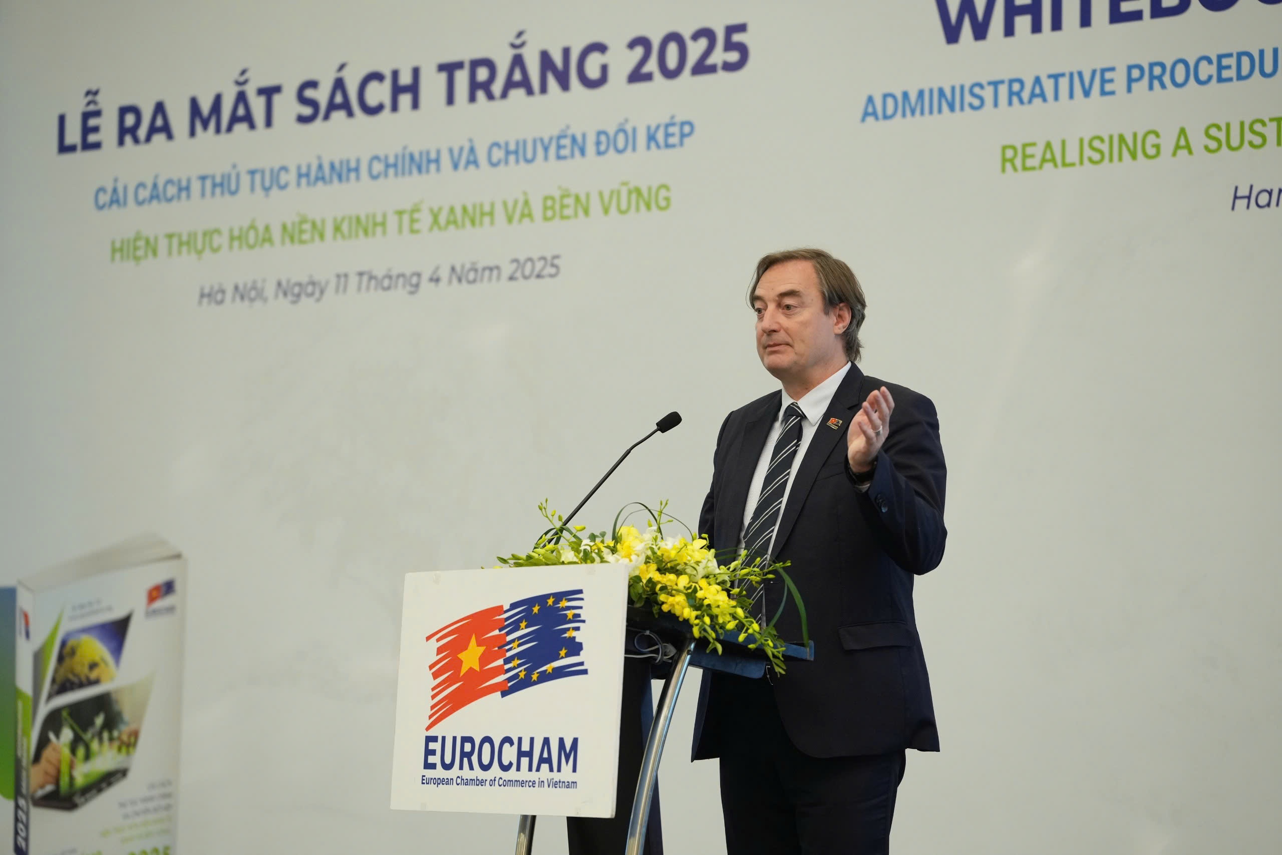 Ông Bruno Jaspaert, Chủ tịch EuroCham