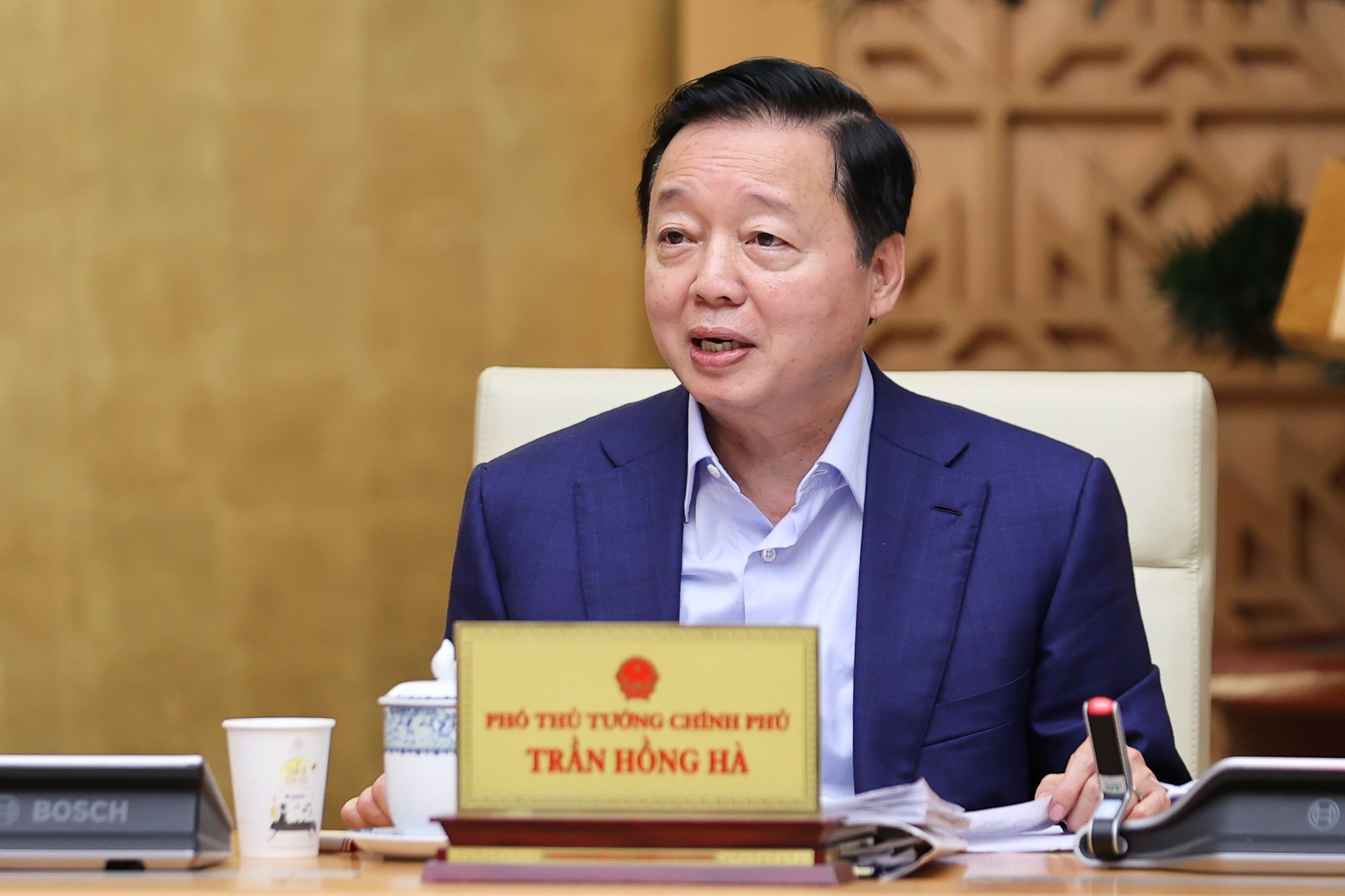 Phó Thủ tướng Trần Hồng Hà phát biểu - Ảnh: VGP/Nhật Bắc