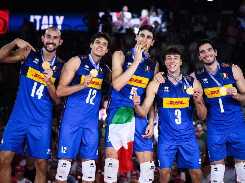 Đội tuyển bóng chuyền nam Italia là một trong những đội mạnh nhất thế giới Đội tuyển bóng chuyền nam Italia là một trong những đội mạnh nhất thế giới