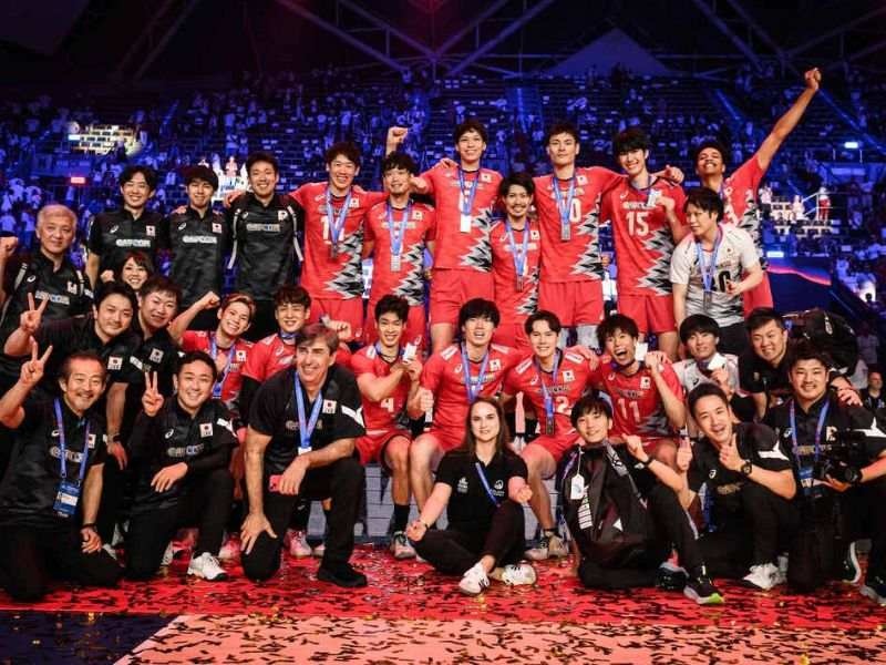 Đội tuyển bóng chuyền nam Nhật Bản là một trong những đội có truyền thống mạnh mẽ Đội tuyển bóng chuyền nam Nhật Bản là một trong những đội có truyền thống mạnh mẽ