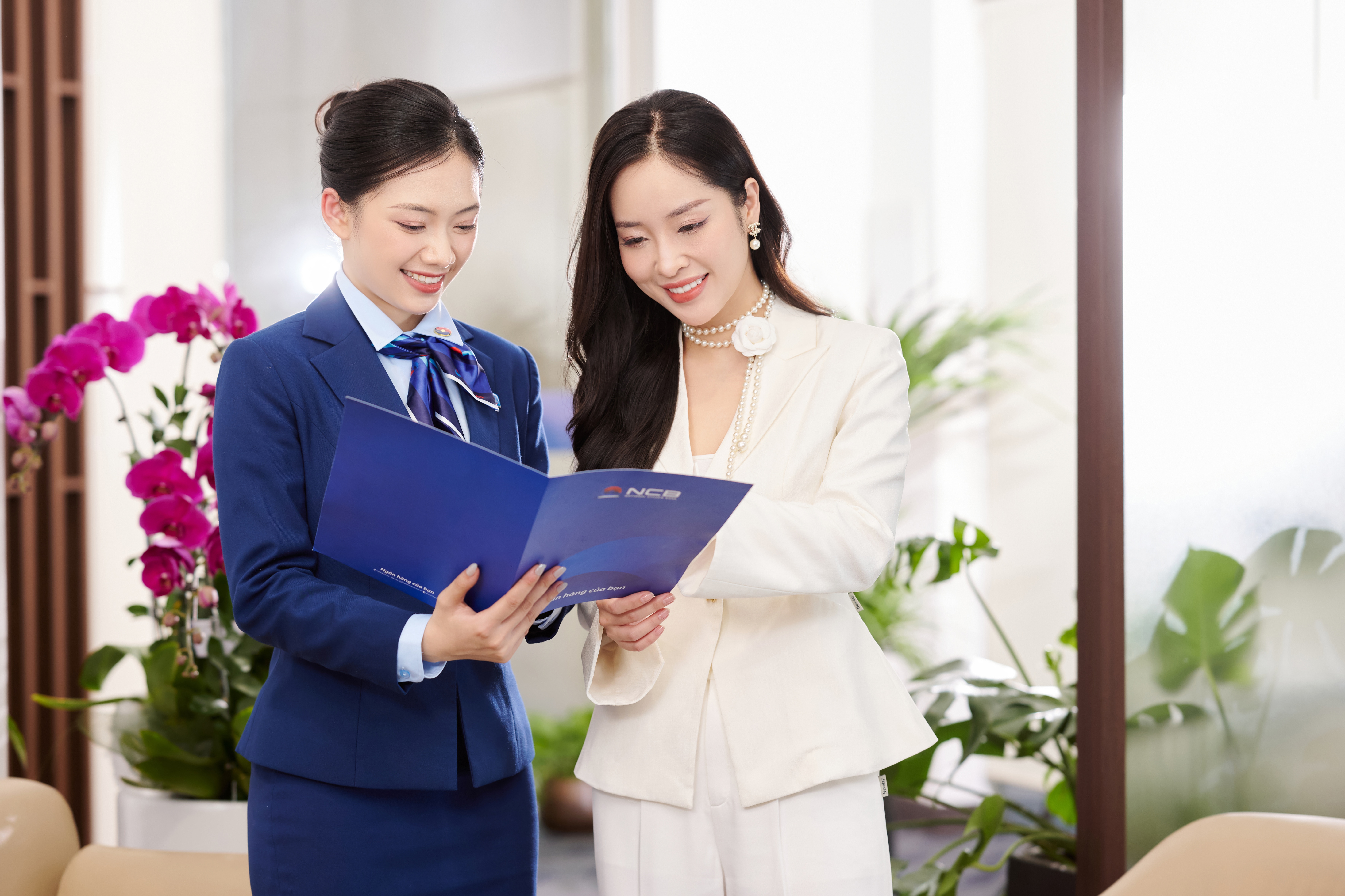 NCB tiến dần tới mục tiêu trở thành ngân hàng cung cấp dịch vụ và giải pháp tài chính hàng đầu thị trường NCB tiến dần tới mục tiêu trở thành ngân hàng cung cấp dịch vụ và giải pháp tài chính hàng đầu thị trường