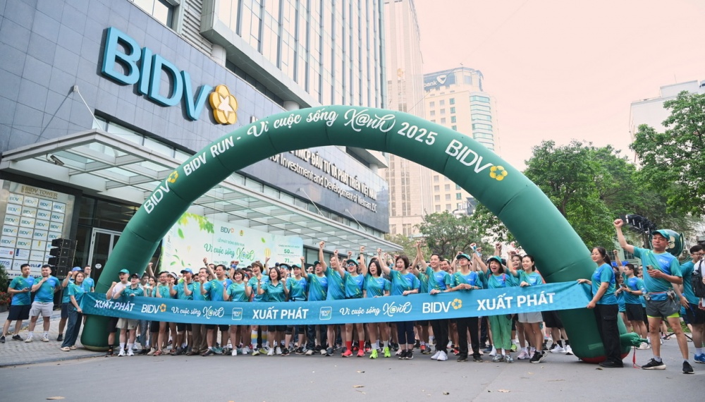 Đến sáng ngày 20/4/2025, đã có khoảng 21 nghìn vận động viên tham gia chương trình “BIDV RUN - Vì cuộc sống Xanh” năm 2025