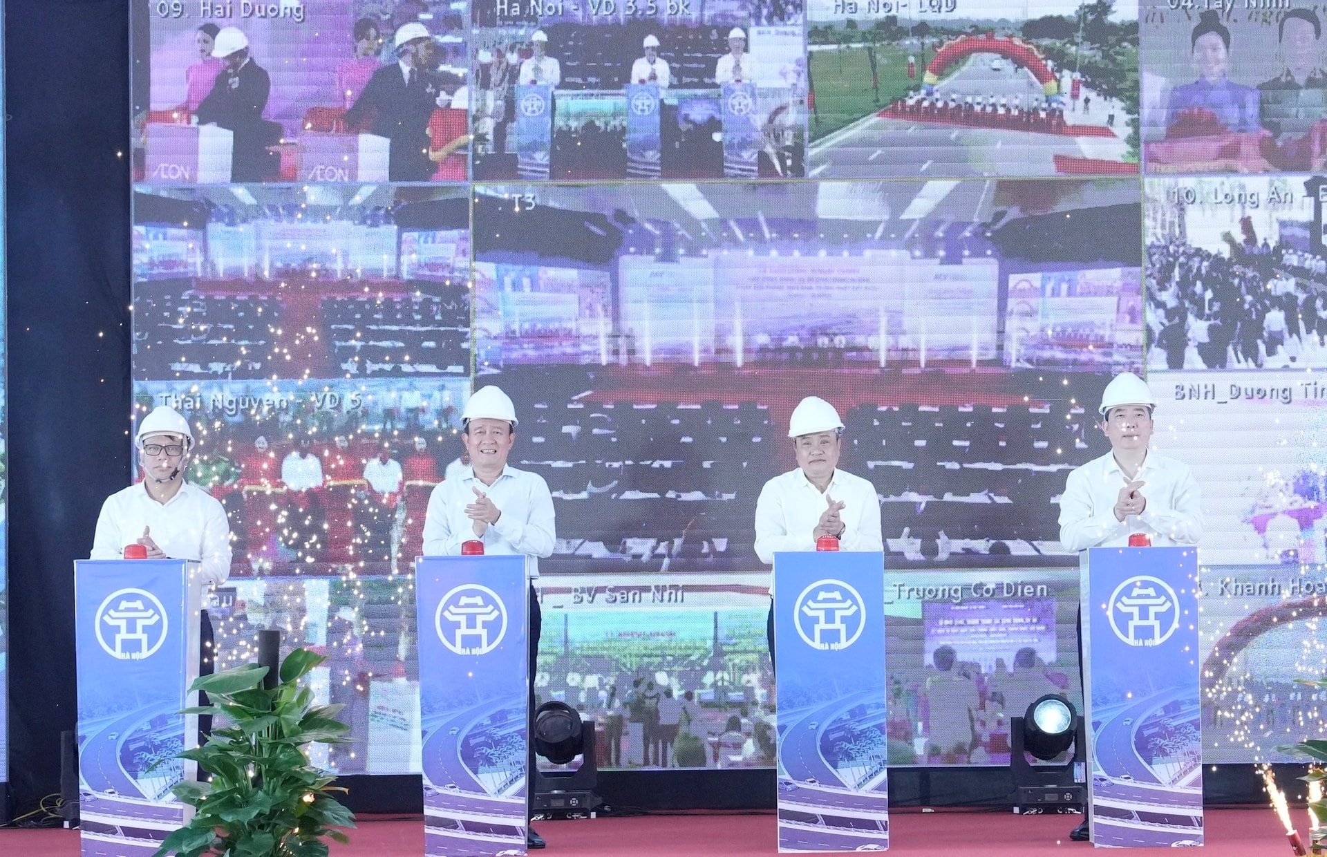 Hà Nội khởi công dự án xây dựng nút giao khác mức giữa đường Vành đai 3,5 với Đại lộ Thăng Long- Ảnh 2. Hà Nội khởi công dự án xây dựng nút giao khác mức giữa đường Vành đai 3,5 với Đại lộ Thăng Long- Ảnh 2.