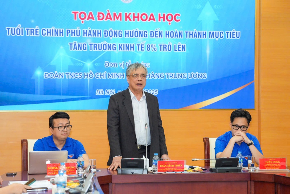 Phát huy vai trò thanh niên Chính phủ để góp phần thực hiện mục tiêu tăng trưởng 8%